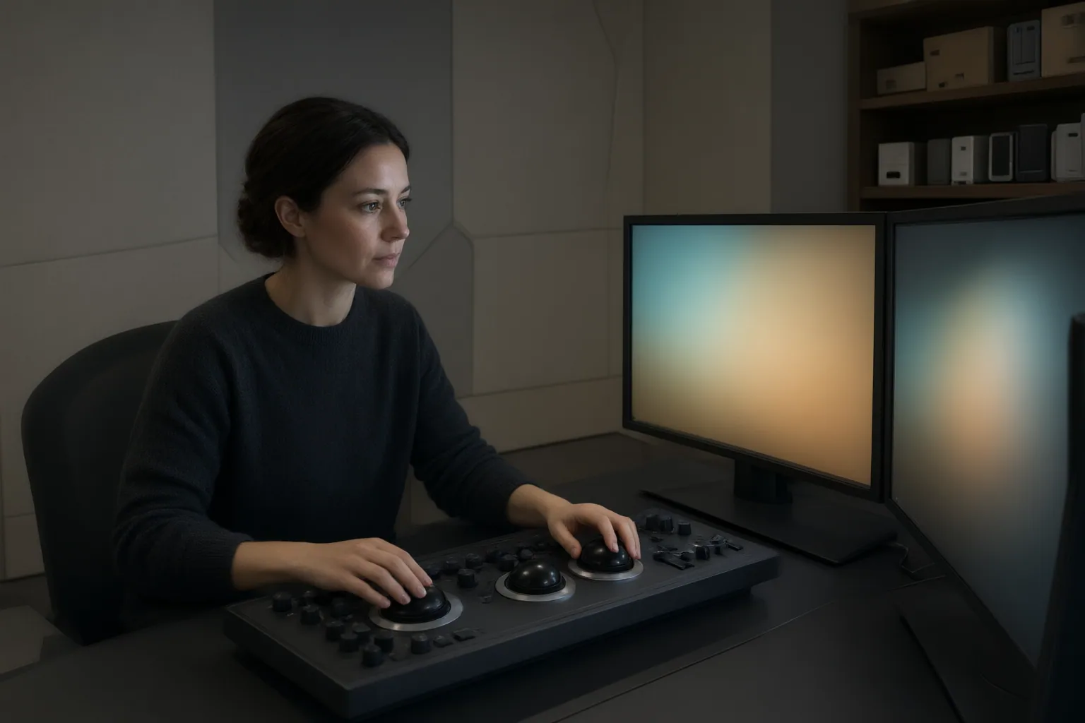 Editorial scene showing practical next steps for AI Colorization Artifacts to Check in Archival Black-and-White Video