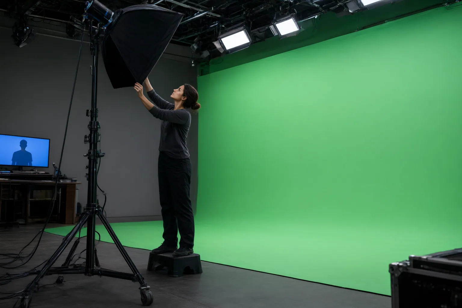 Editorial scene showing practical next steps for AI Video for Chroma Key Compositing: What Editors Should Check