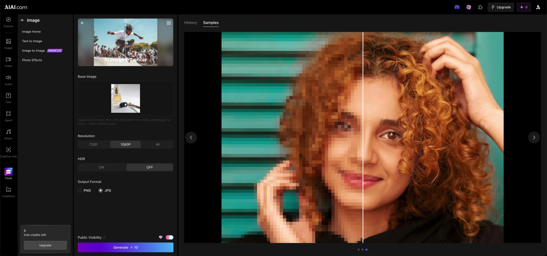 Final image enhancement quote, no generation