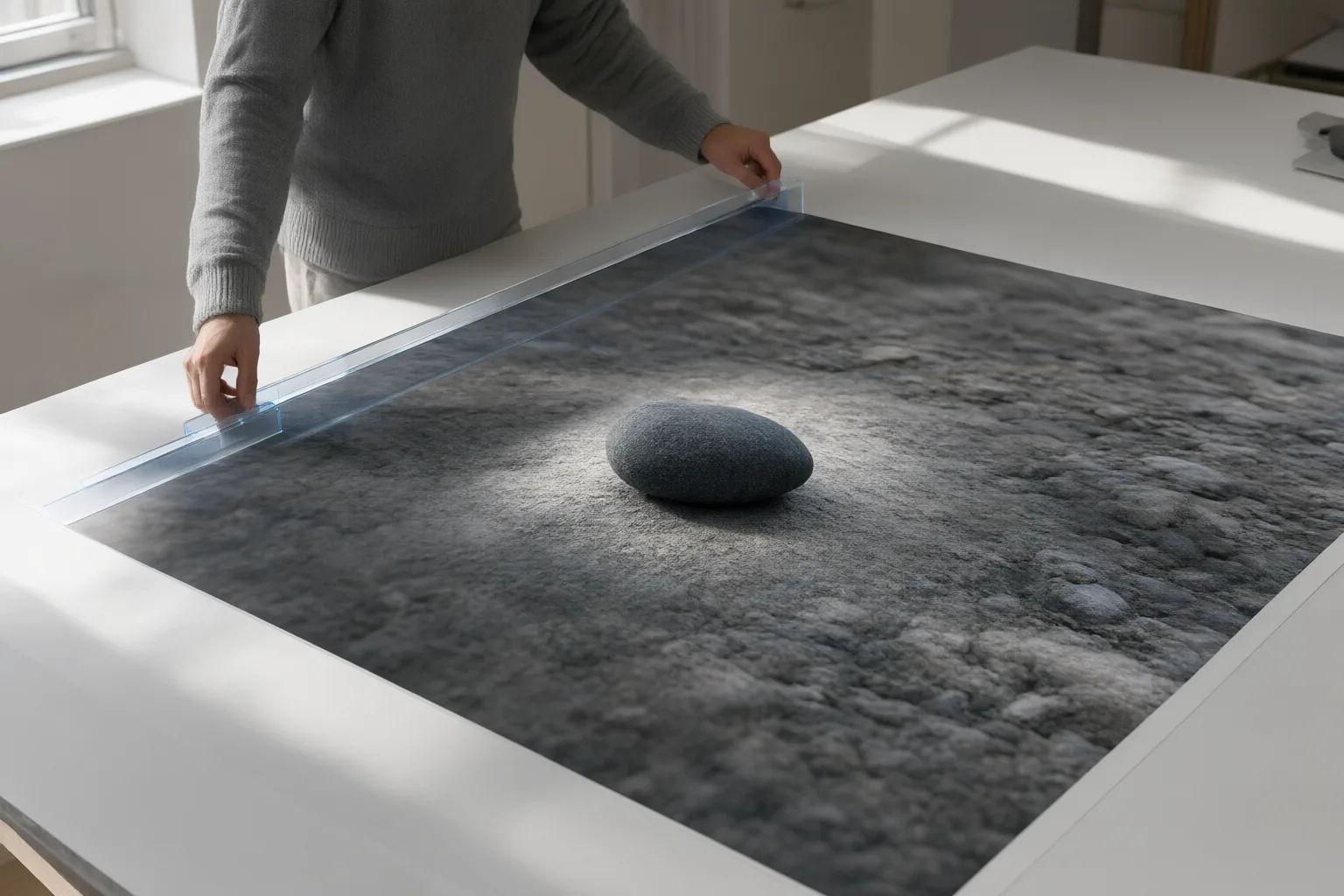 Editorial scene showing practical next steps for Free AI Outpainting: How It Works and What to Check Before Using a Tool