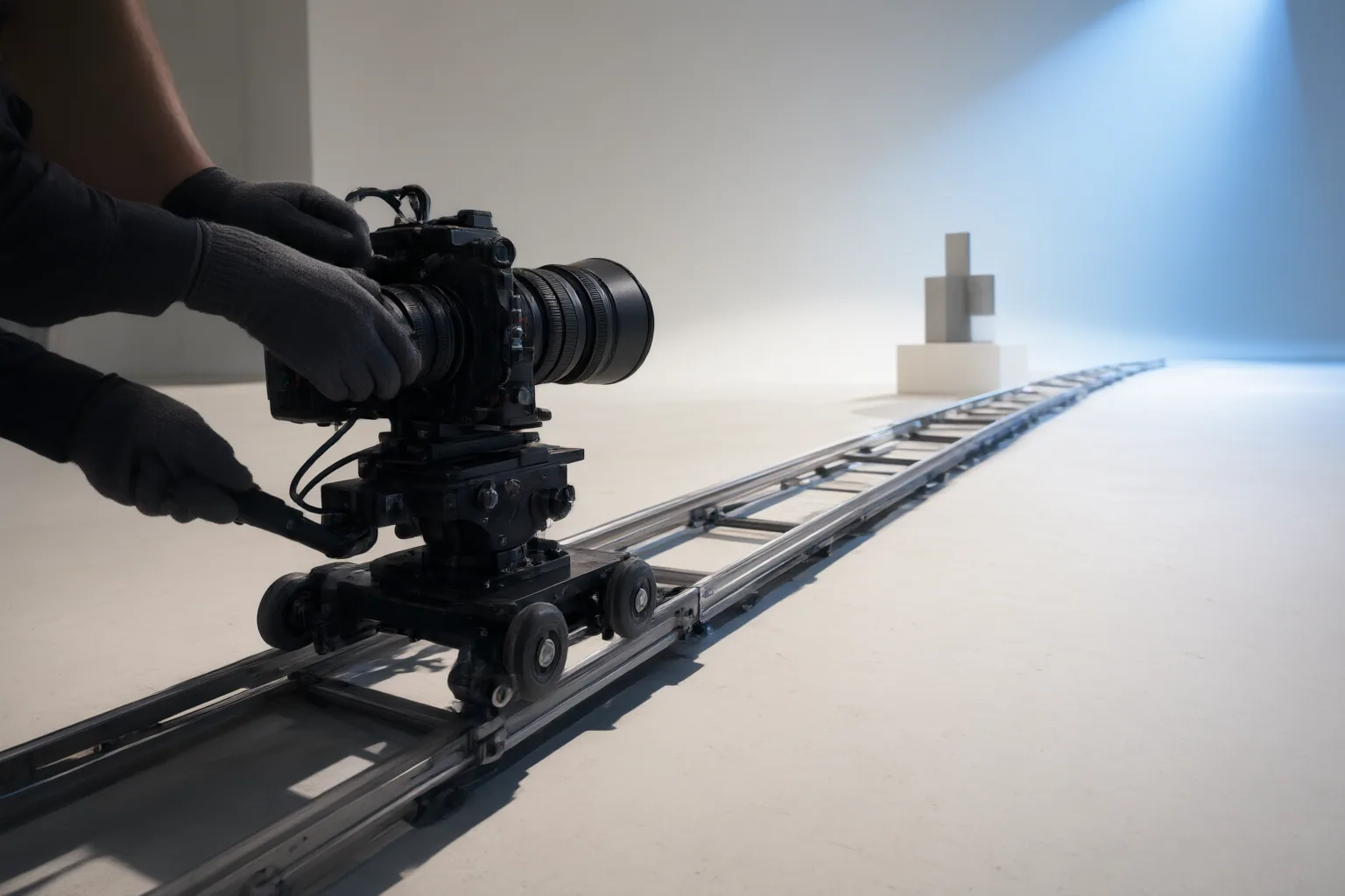 Editorial scene showing practical next steps for How Camera Trajectory Controls Shape Viewpoint and Subject Framing in AI Video
