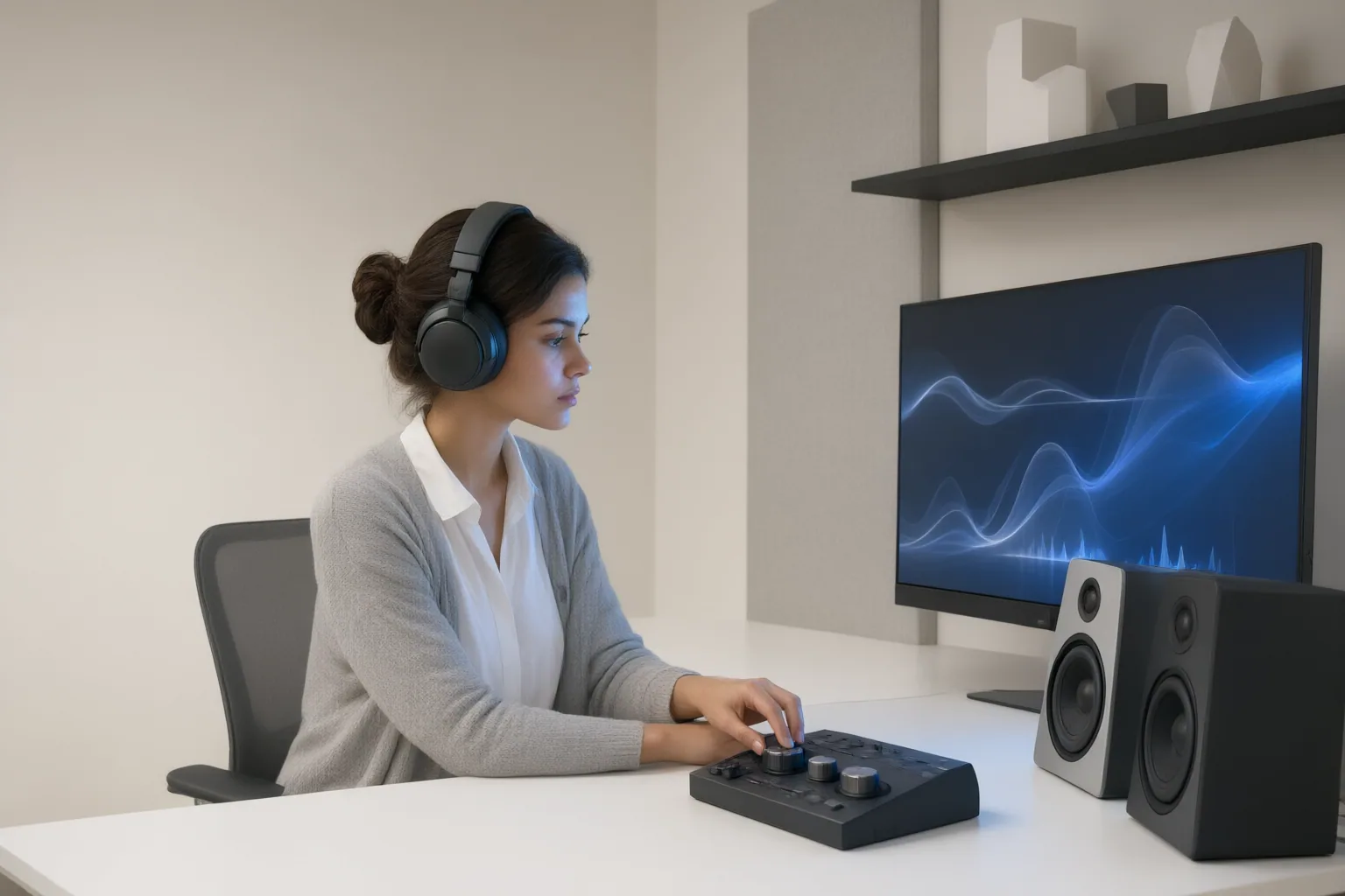 Editorial scene showing practical next steps for How to Check Audio Sample Rate and Channel Layout Before Exporting AI-Generated Video