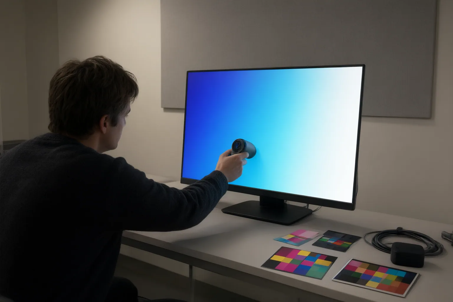 Editorial scene showing practical next steps for How to Check Whether an AI Image Edit Preserved Resolution, Bit Depth, and Color Profile