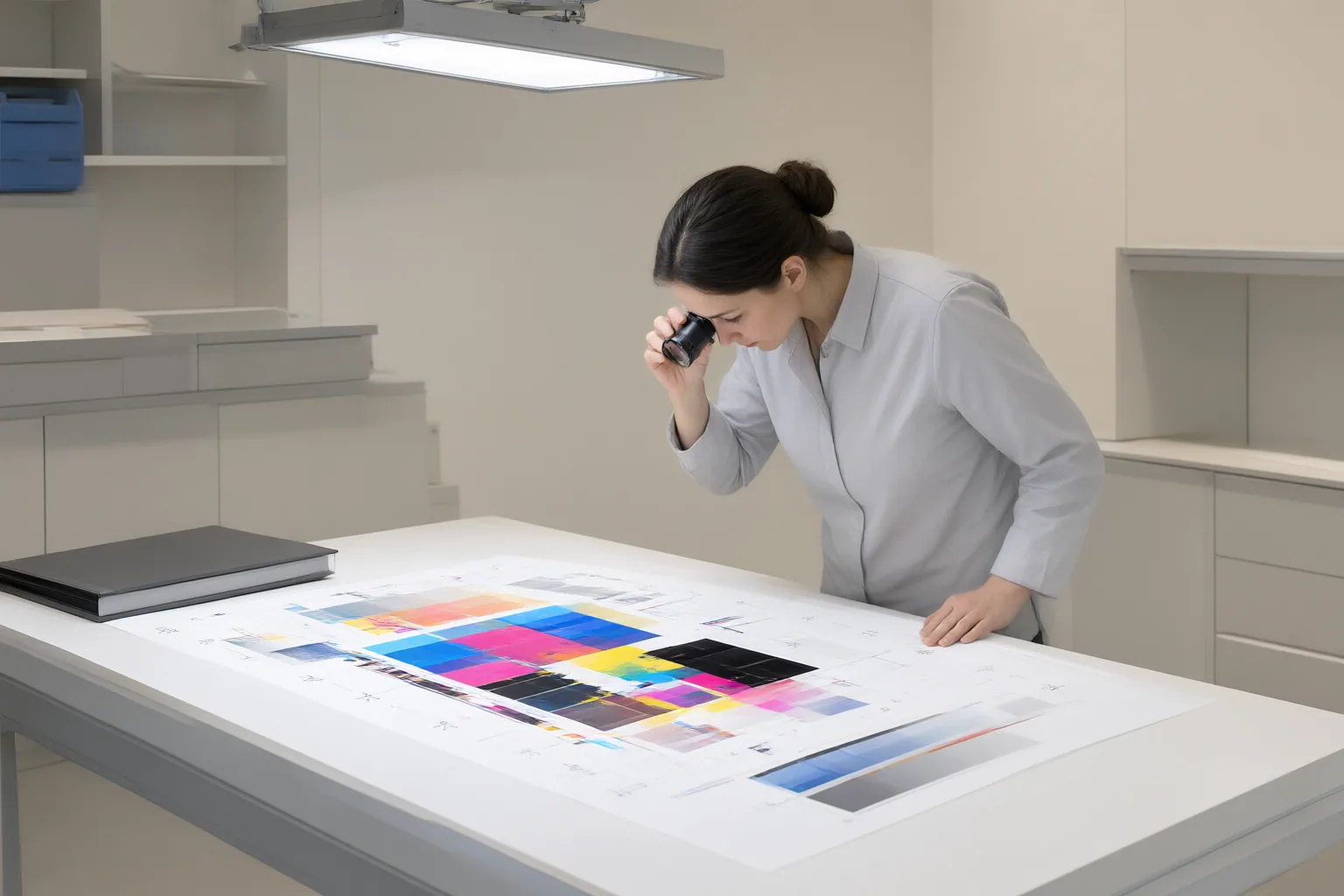 Editorial scene showing practical next steps for How to Evaluate AI Image Tools for CMYK Print Export and Soft Proofing