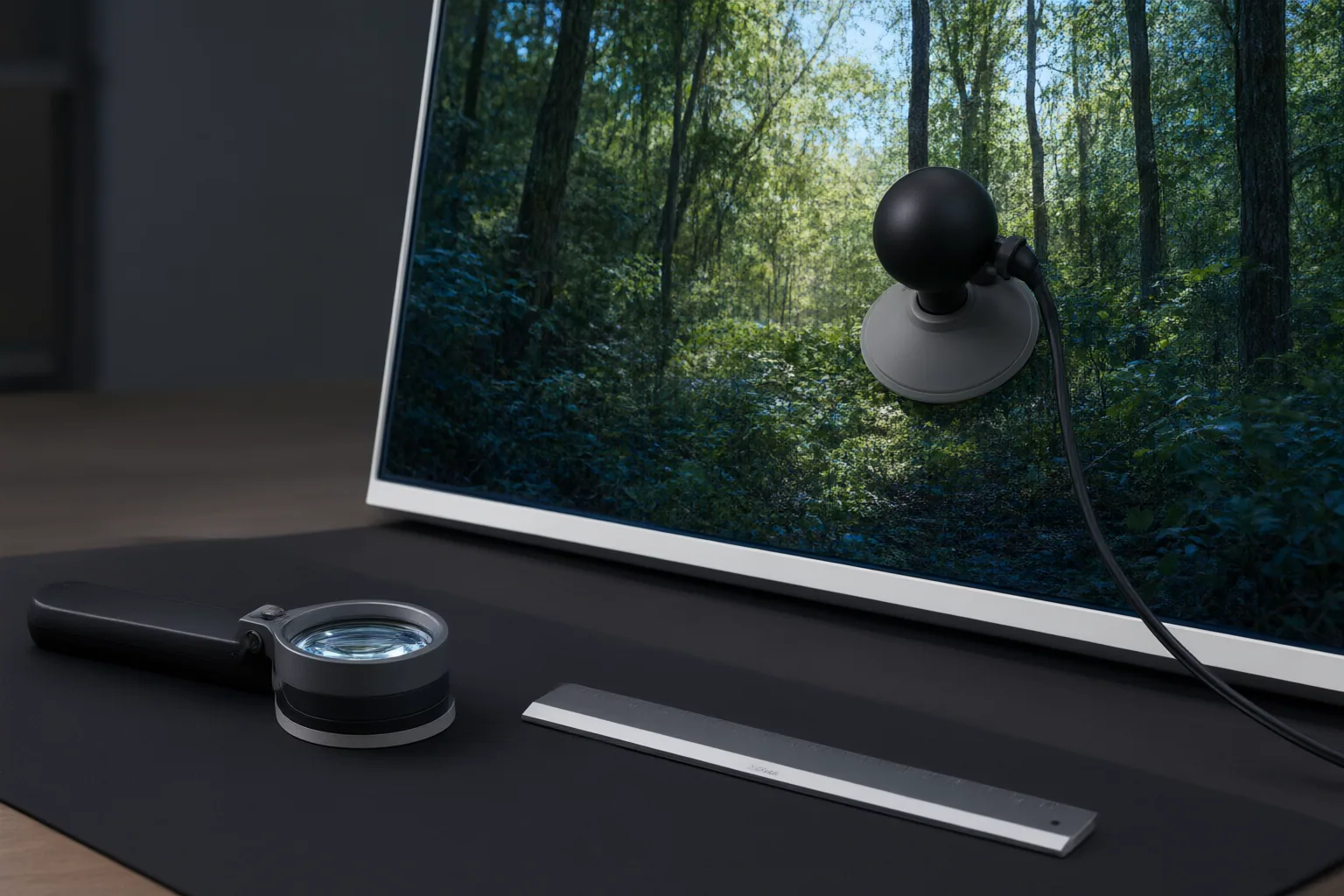Editorial detail illustrating evidence and decision criteria for How to Inspect an AI-Replaced Video Background in Moving-Camera and Changing-Light Shots