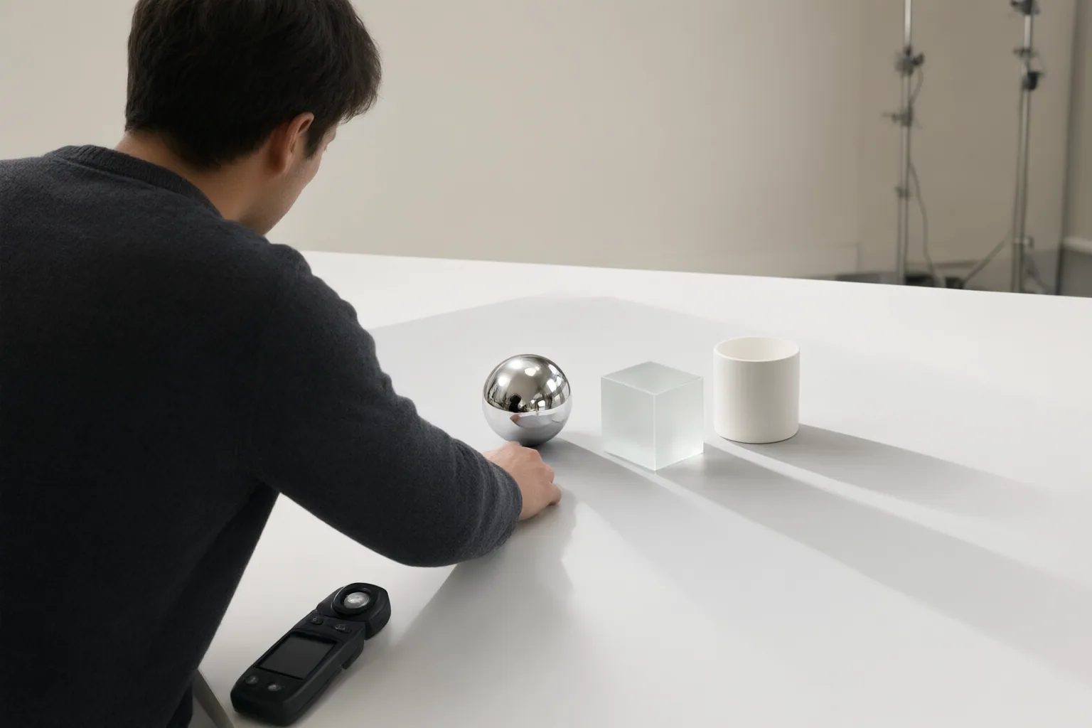 Editorial scene showing practical next steps for How to Test AI Image Relighting for Believable Shadows, Reflections, and Materials