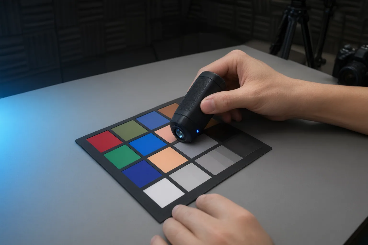 Editorial scene showing practical next steps for Scene-Referred vs Display-Referred Color in AI-Assisted Photo Workflows